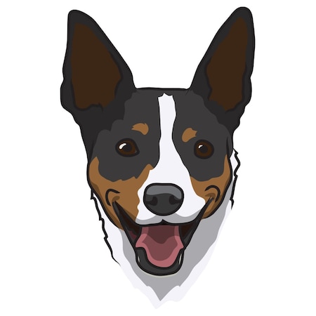 Signmission Rat Terrier Dog Decal, Dog Lover Decor Vinyl Sticker D-12-Rat Terrier